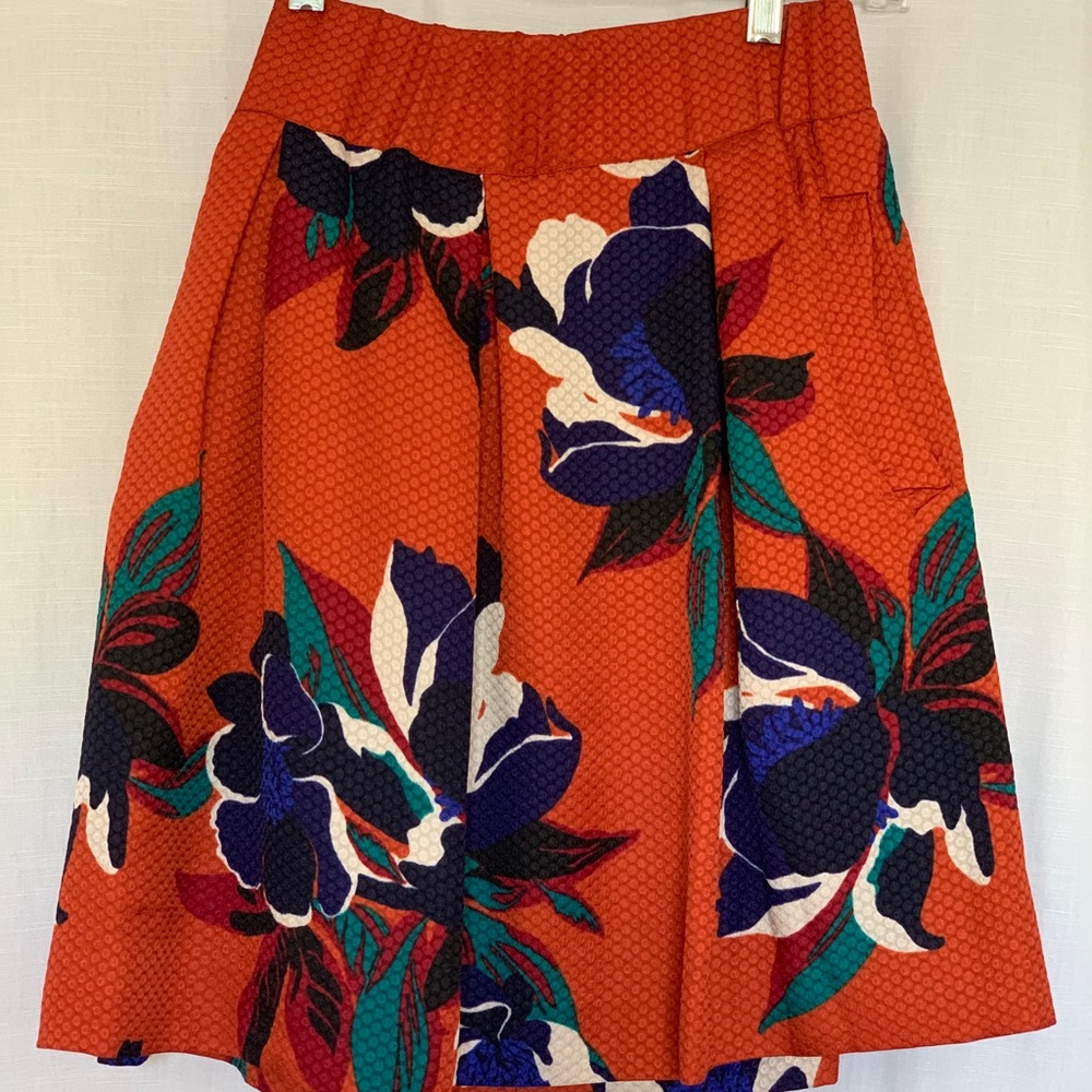 Anthropologie Floral Maira Skirt By Maeve